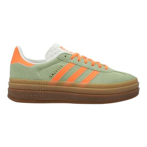 adidas groen met oranje|adidas gazelle dames.